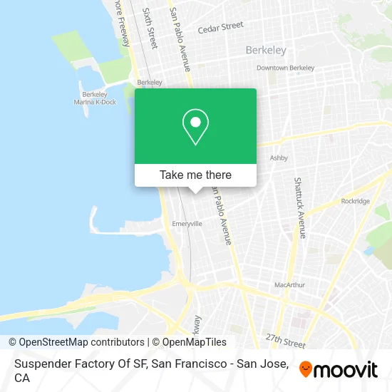 Mapa de Suspender Factory Of SF