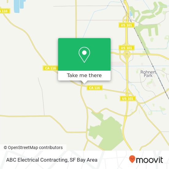 ABC Electrical Contracting map