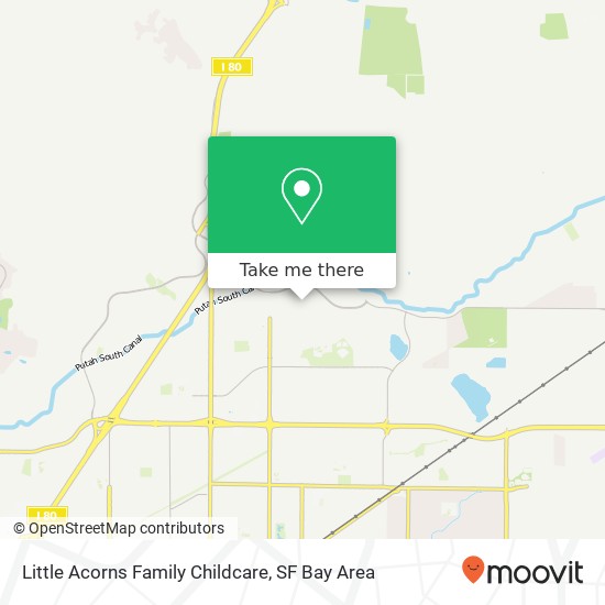 Mapa de Little Acorns Family Childcare