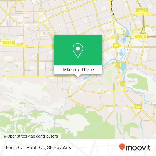 Four Star Pool Svc map