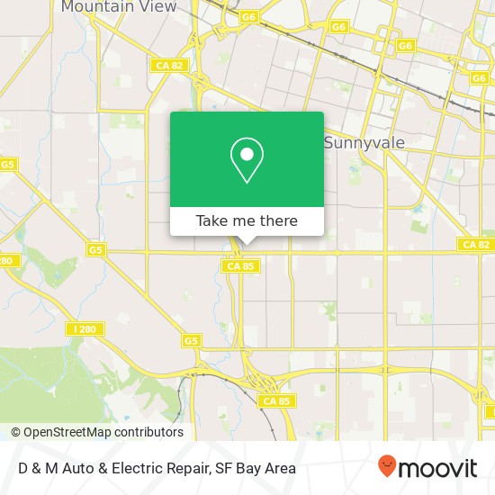 D & M Auto & Electric Repair map