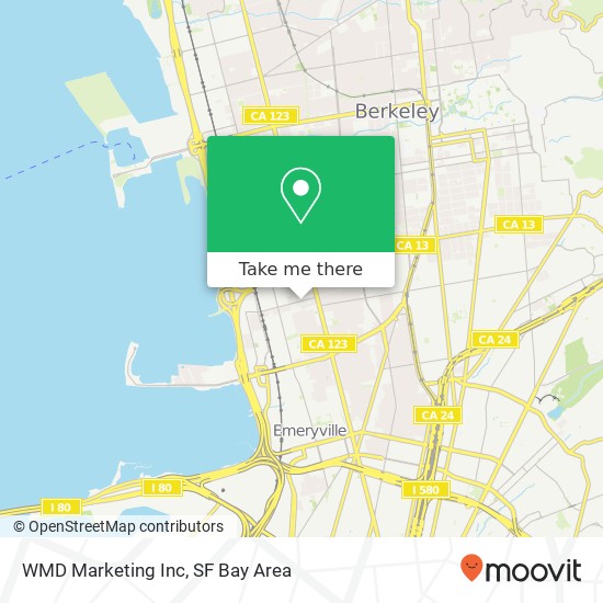 WMD Marketing Inc map