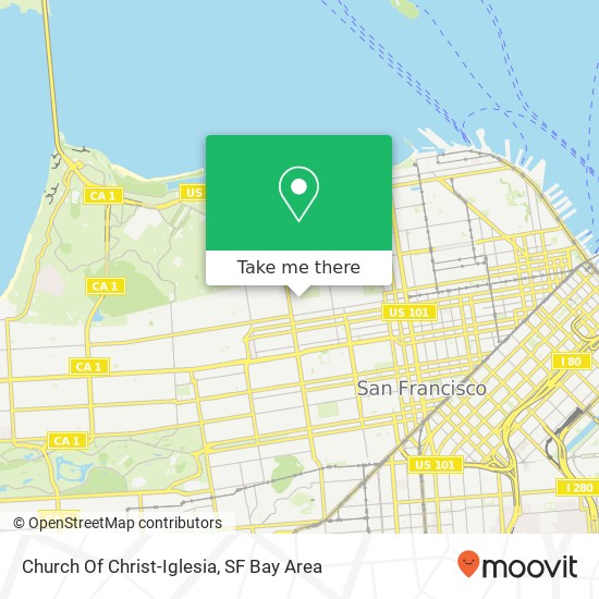 Church Of Christ-Iglesia map