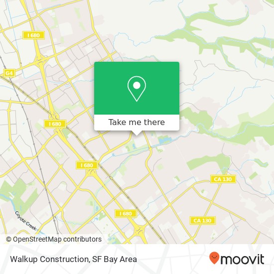 Mapa de Walkup Construction