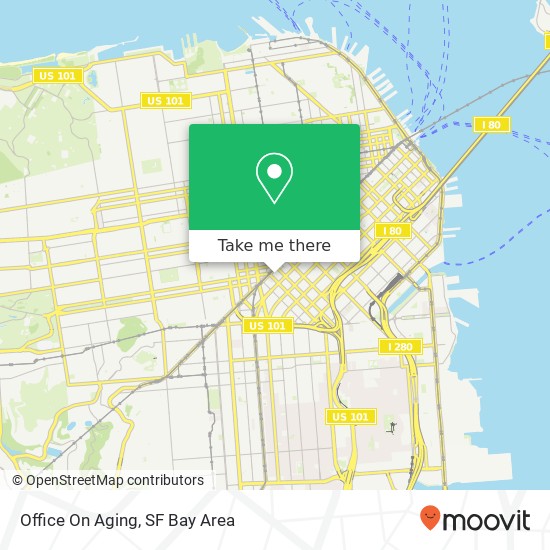 Office On Aging map