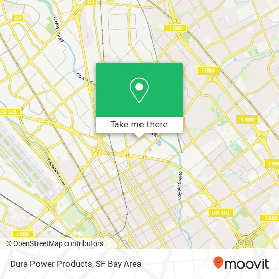 Dura Power Products map
