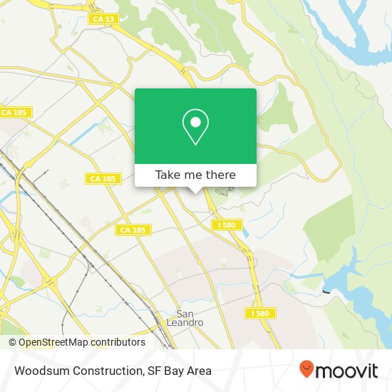 Woodsum Construction map