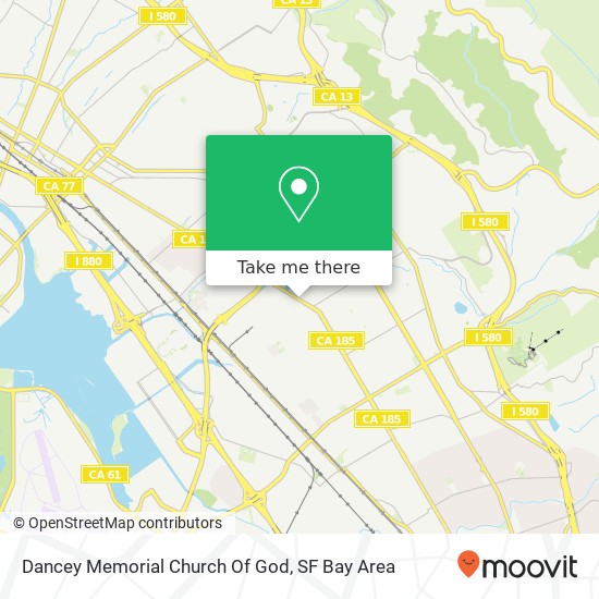 Dancey Memorial Church Of God map