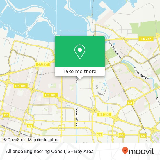 Alliance Engineering Conslt map