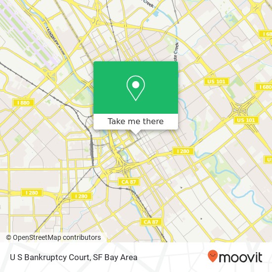 U S Bankruptcy Court map