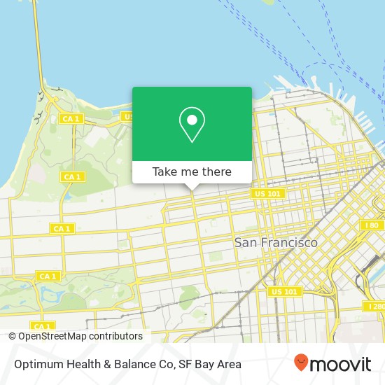 Mapa de Optimum Health & Balance Co