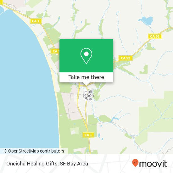 Mapa de Oneisha Healing Gifts