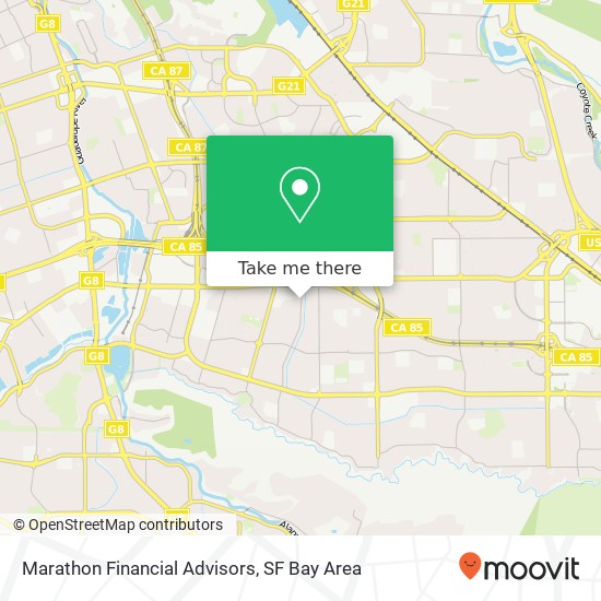 Marathon Financial Advisors map