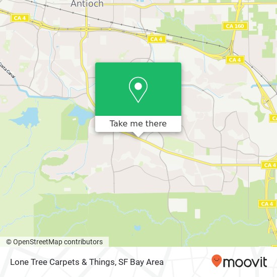 Lone Tree Carpets & Things map