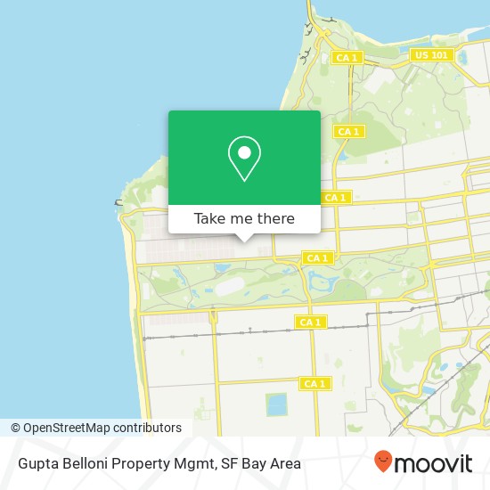 Mapa de Gupta Belloni Property Mgmt