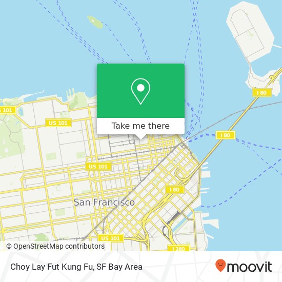 Mapa de Choy Lay Fut Kung Fu