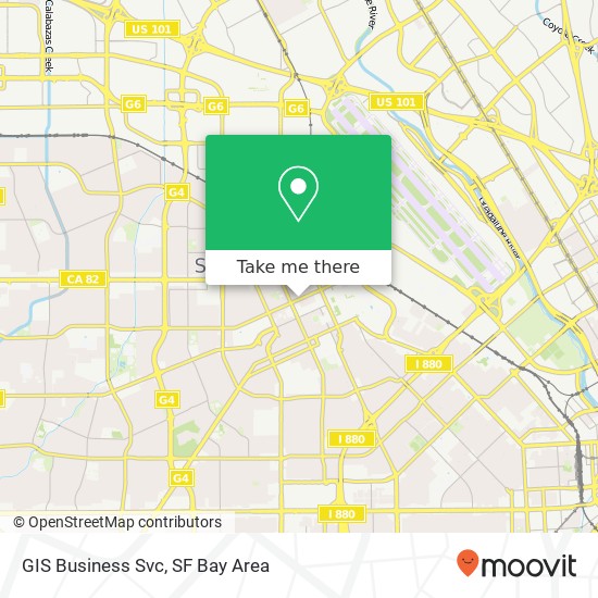 GIS Business Svc map