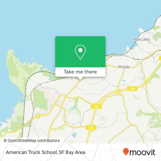 Mapa de American Truck School