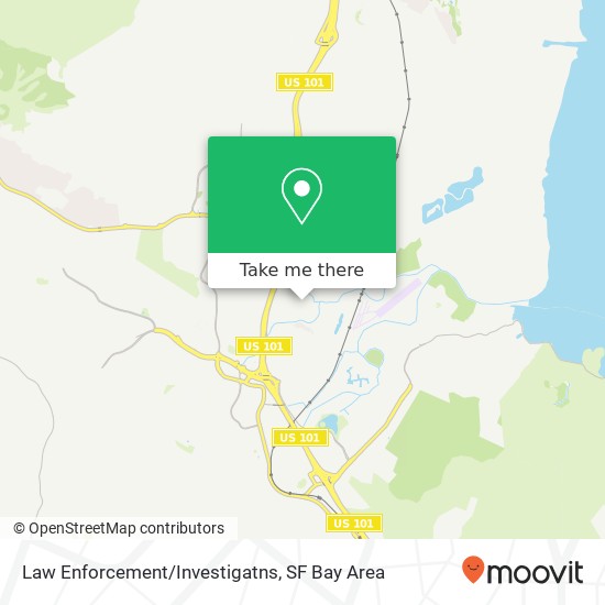Mapa de Law Enforcement/Investigatns