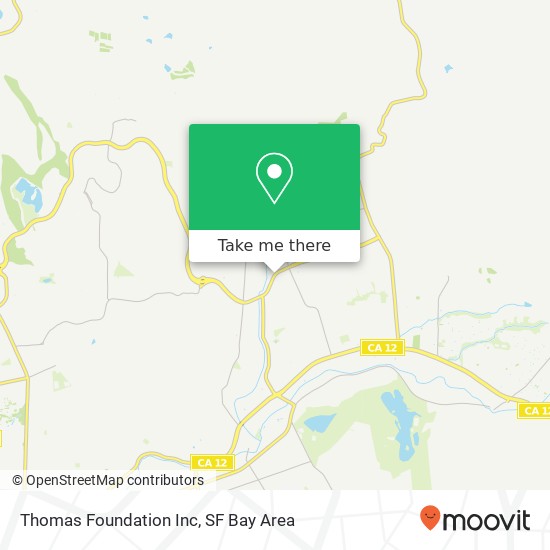 Mapa de Thomas Foundation Inc