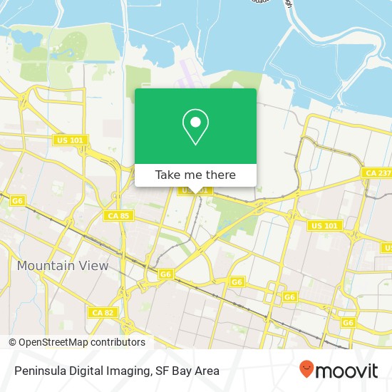 Peninsula Digital Imaging map