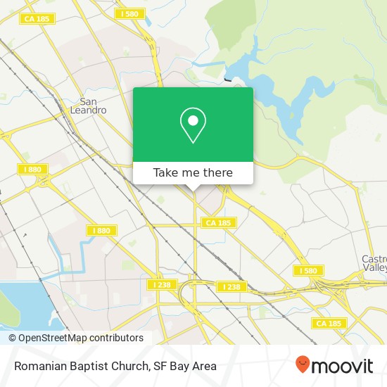 Romanian Baptist Church map