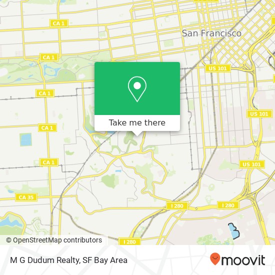 M G Dudum Realty map