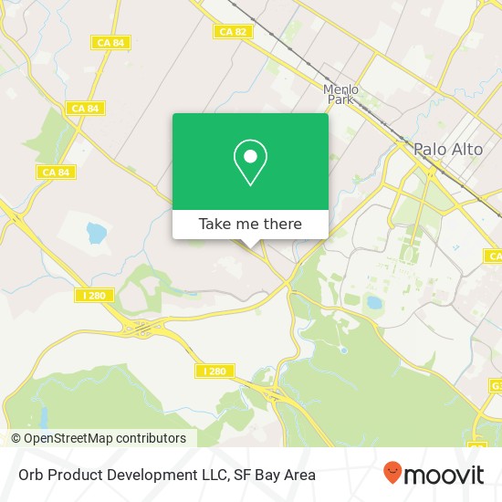 Mapa de Orb Product Development LLC