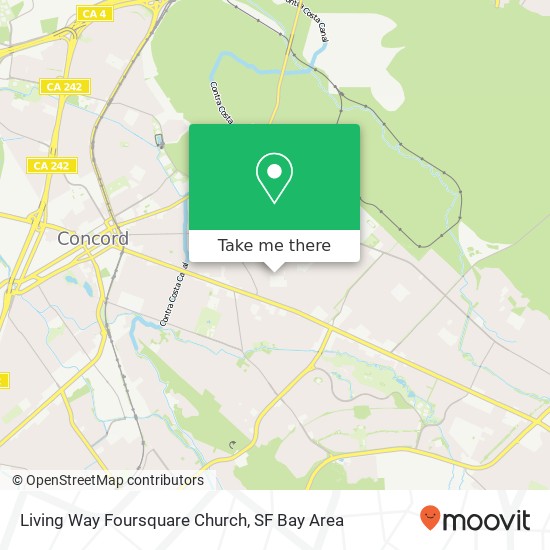 Living Way Foursquare Church map