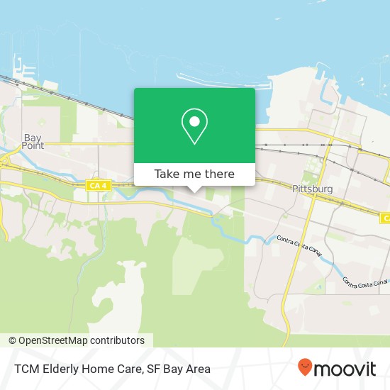 TCM Elderly Home Care map