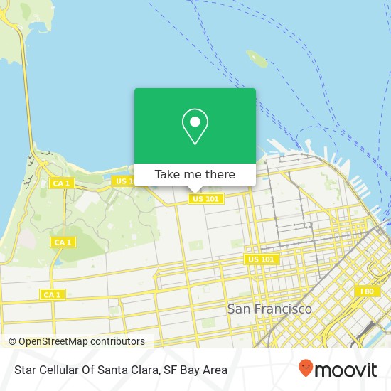 Star Cellular Of Santa Clara map