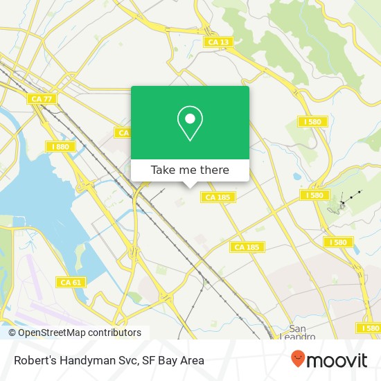 Mapa de Robert's Handyman Svc