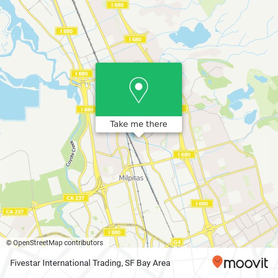 Fivestar International Trading map