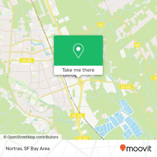 Nortrax map