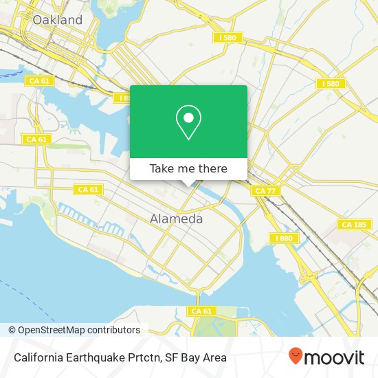 California Earthquake Prtctn map