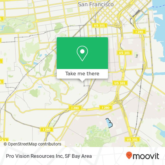 Mapa de Pro Vision Resources Inc