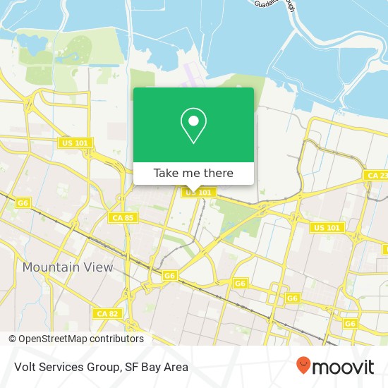 Mapa de Volt Services Group