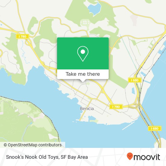 Snook's Nook Old Toys map