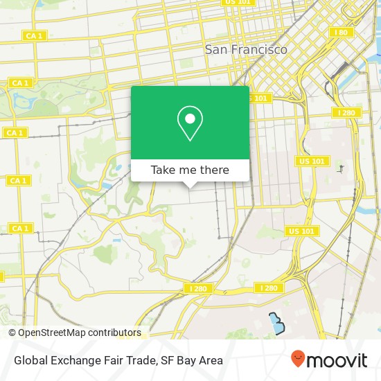 Global Exchange Fair Trade map