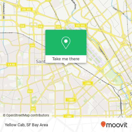 Mapa de Yellow Cab