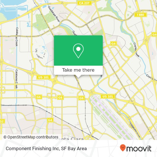 Component Finishing Inc map