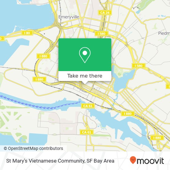 St Mary's Vietnamese Community map