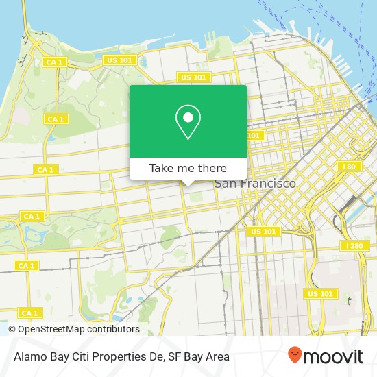 Alamo Bay Citi Properties De map