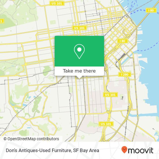 Mapa de Don's Antiques-Used Furniture