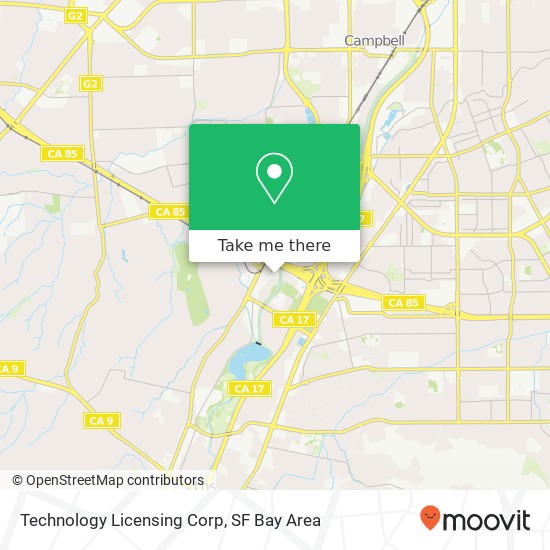 Mapa de Technology Licensing Corp