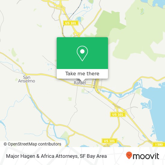 Major Hagen & Africa Attorneys map