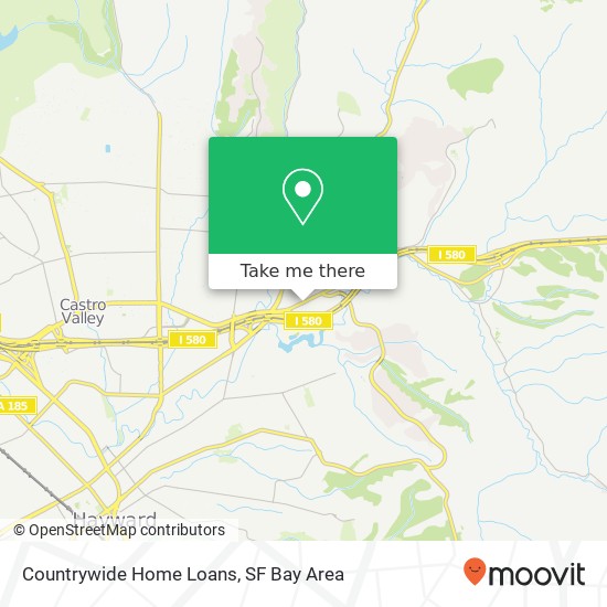 Countrywide Home Loans map