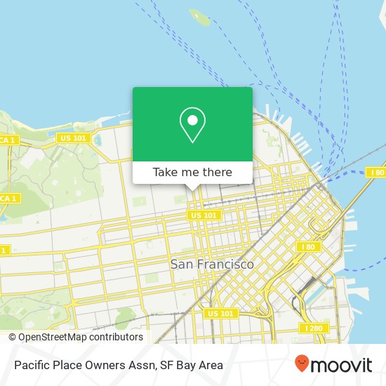 Mapa de Pacific Place Owners Assn