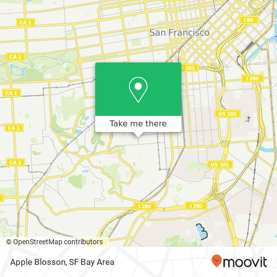 Apple Blosson map