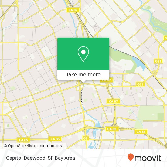 Mapa de Capitol Daewood